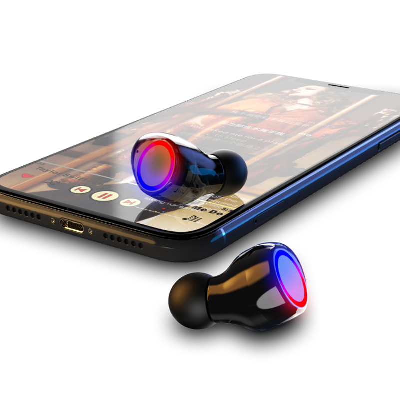 M12 Tws Bluetooth fejhallgató fülhallgató Power Bank funkcióval, Ipx-5 vízálló fülhallgató